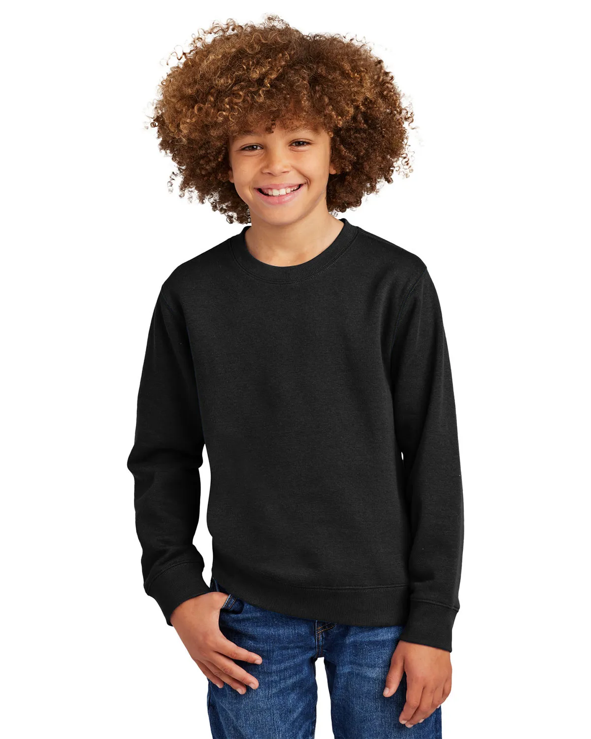 District ®  Youth V.I.T.   Fleece Crew DT6104Y